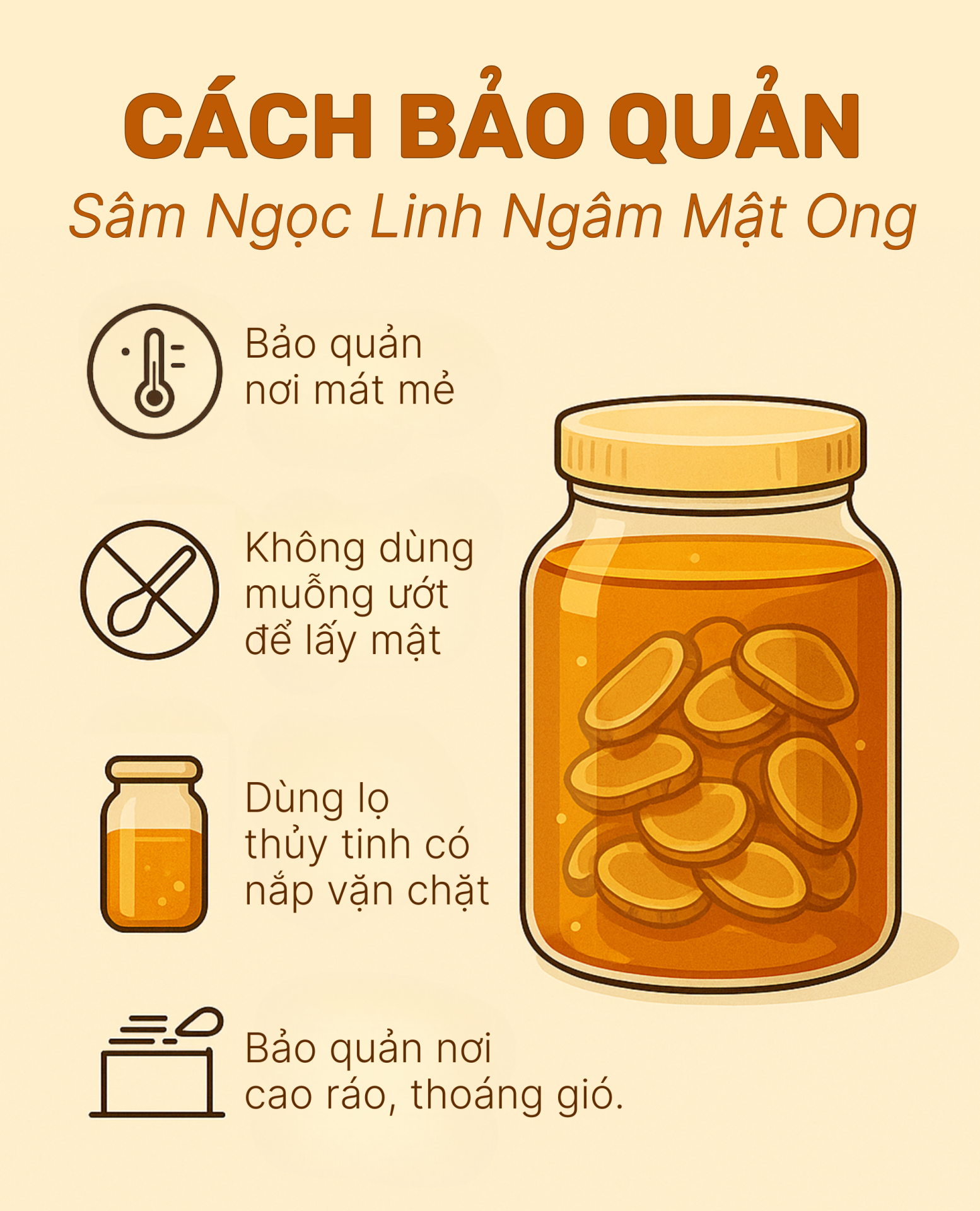  sâm Ngọc Linh ngâm mật ong để được bao lâu 